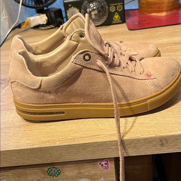 Birkenstock Blush Suede Lace-Up Shoes sneakers - Picture 4 of 7